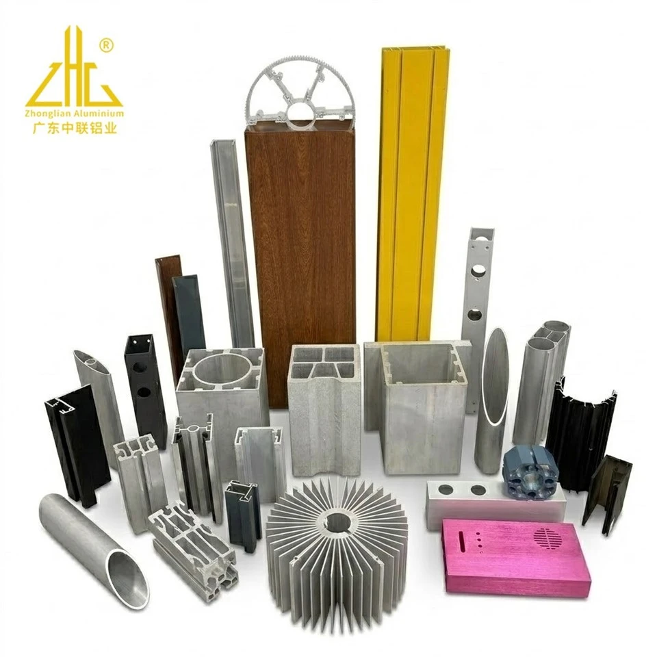 Custom 6063 Aluminum Extrusion Profiles (3)