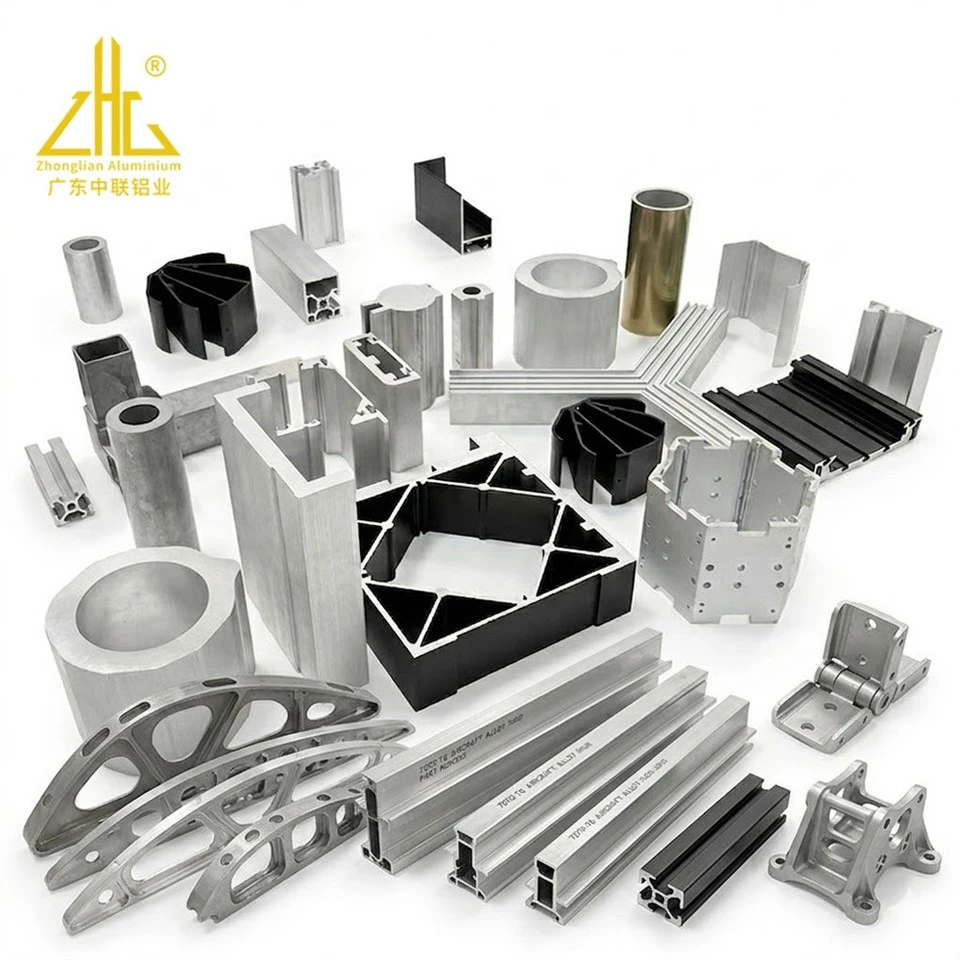 Custom 6063 Aluminum Extrusion Profiles (4)