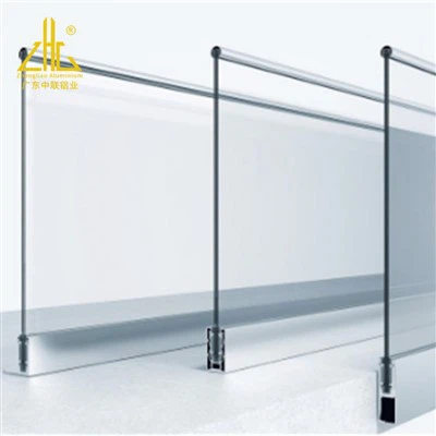 Canal de alumínio para plexiglass